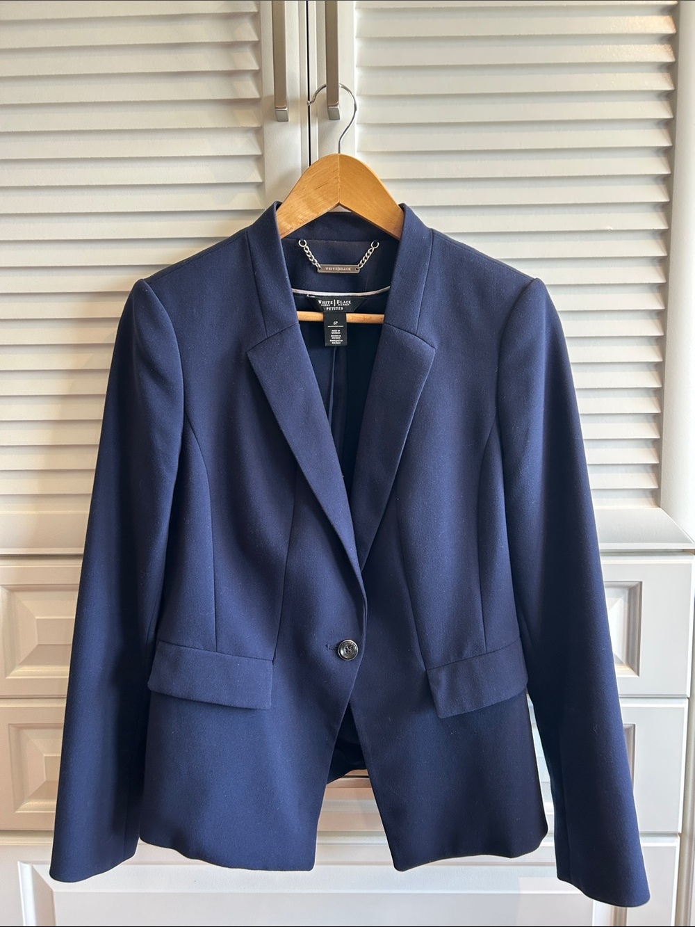 White House Black Market Navy pant suit
